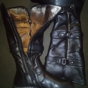 Fashion tall shaft boots